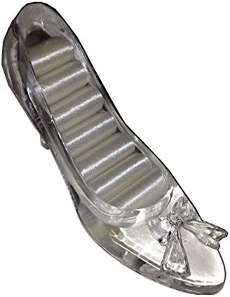Clear Acrylic Shoe Ring Holder With Bowtie