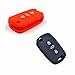 2pcs Protective Key Cover Remote Fob Skin Silicone Key Jacket Cover KEY Case Holder BAG Key Protector for 3bts KIA Sportage Optima Rio Soul