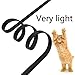 OFPUPPY Tie Out Leash & Stake with Corkscrew for Cats 26ft - Great for Outside or Garden and Running for Yard，Suitable for Harness，Cable for Cats & Puppy Dogs,Freedom and Lightweight