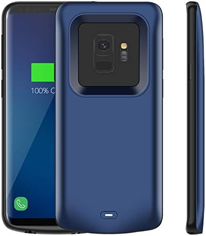 Modernway Galaxy S9 Battery Case, 4700mAh Extend Rechargeable Battery Pack Charger Case, Portable Charging Case for Samsung Galaxy S9(Blue)