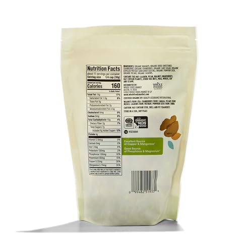 365 BY WHOLE FOODS MARKET, ORGANIC OMEGA-3 TRAIL MIX, 12 OUNCE