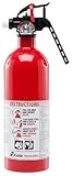 Kidde Ex 21027413MTL, Standard Home Fire Extinguisher Red 5-B:C, Plain