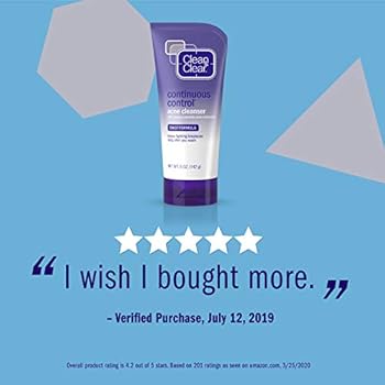 continuous control acne cleanser