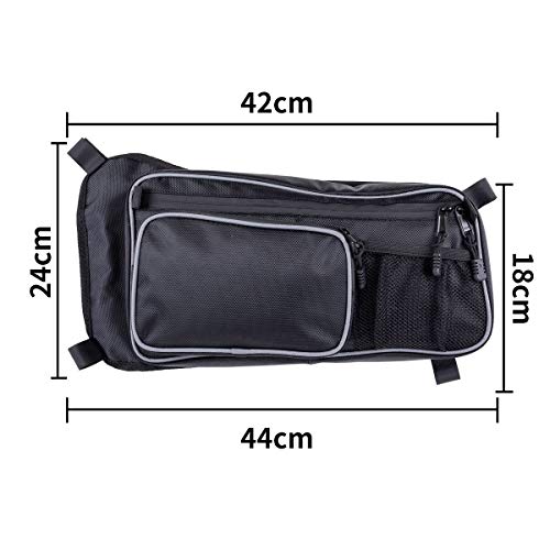 Dicater Maverick x3 accessories, Maverick X3 Rear Door Bags for Can Am