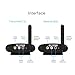 PAKITE PAT-635 5.8 GHz 24 Channels SD Wireless AV Sender, 656 FT Audio Video Transmitter & Receiver, Wireless RCA Extender, Stream from CCTV, VCR, DVD Player STB to SD TV, Black