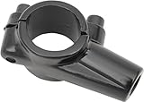 EMGO 10MM MIRROR BRACKET 7/8 INCH BLACK UNIVERSAL