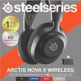 SteelSeries Arctis Nova 5 Wireless Gaming Headset 2.4GHz BT 60H view 10