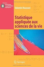 Statistique appliquée aux sciences de la vie