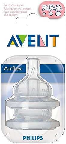 Avent Classic+ Silicone Teats - Variable Flow 3mth+ (2)