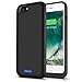 LCLEBM Battery Case for iPhone 7/8, 4500mAh Portable Protective Charging Case Compatible with iPhone 7/8 (4.7 inch) Rechargeable Power Bank Extended Battery Charger Case-Purpple