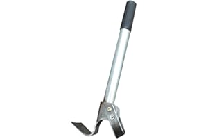 NUOBESTY Tree Bark Scraper Tool Ergonomic Metal Bark Removal Gadget for Gardening Cutting and Trimming