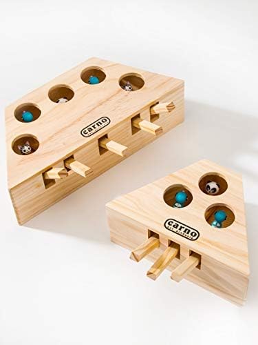 carno wooden cat toy