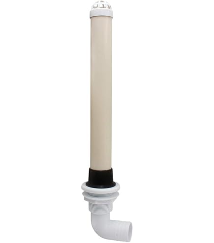 TH Marine Overflow Drain Tube - Push-In 1-1/8" Drain, 12" Long (ODT-1-DP)
