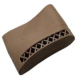 GUGULUZA Gun Butt Stock Recoil Pad for Hunting Shooting (Brown)