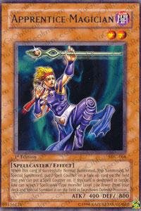 Yu-Gi-Oh! - Apprentice Magician (MFC-066) - Magicians Force - Unlimited Edition - Rare