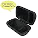 co2CREA Hard Travel Case Replacement for Sony SRS-XB100 SRS-XB12 SRS-XB13 Extra Bass Portable Bluetooth Speaker (All Black Case)