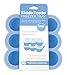 Kiddo Feedo Freezer Tray with Silicone Clip-on Lid, Making Homemade Baby Food Storage Super Easy - Free E-Book by Award-Winning Author/Dietitian - Blue