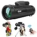 CCX Monocular Telescope for Smartphone, 12X50 High Power BAK4 Prism Monocular, Waterproof Handheld Telescope for Adults Bird Watching with Phone Photography Adapter and Wireless Remote Control