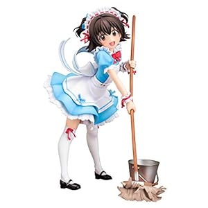 アイドルマスター シンデレラガールズ 赤城 みりあ おりこうメイドさん 1/7スケール PVC製 塗装済み 完成品 フィギュア