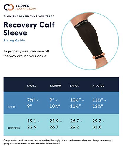 1 Copper+Compression+Recovery+Calf+Sleeves