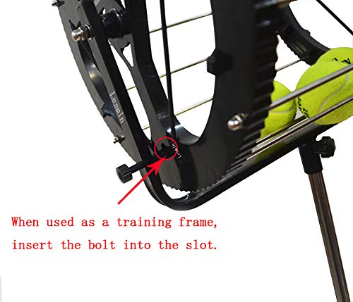 image for Lesmin 2 in 1 Tennis Balls Pickup Automatic Balls Receiver with Handle