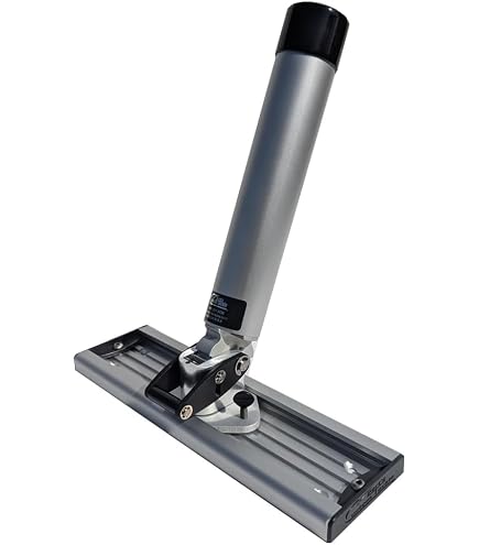 berts fishing rod holders Bert's Custom Tackle Adjustable Holder, Made in The USA, Rod Racks Faire STOP GETTING SNAGS on Football Jig and Soft Plastic Color Option:Luau