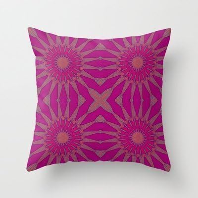 New Throw Pillow Cover pillowcases New Fushia Flowers Pillowcase Home Decoration pillowcase
