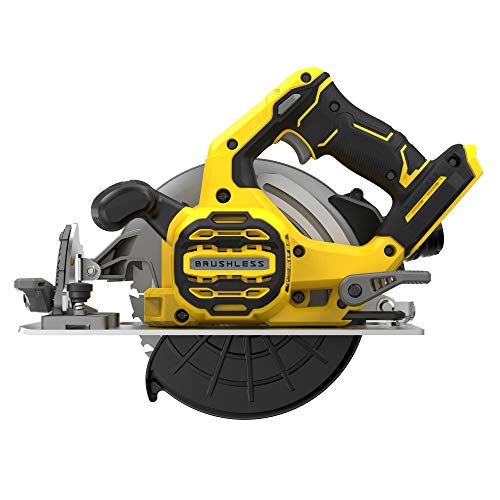 Stanley FatMax V20 Akku-Handkreissäge SFMCS550B (18V, bürstenlos, werkzeuglose Schnitttiefen- und Winkeleinstellung bis… – Bild 3