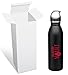 WaterVault Classic Single Wall Stainless Steel Water Bottle with Leak Proof Loop Cap, Bpa-Free Sport Canteen, 24oz