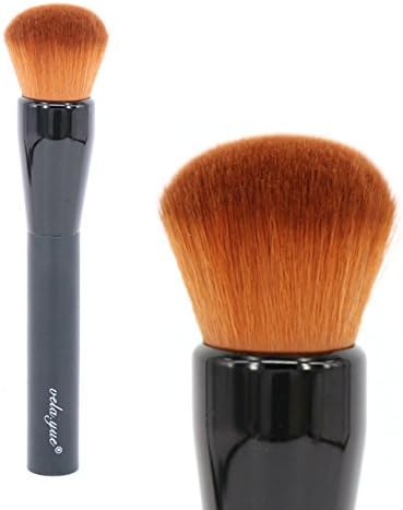 Vela.Yue Powder Foundation Brush Smooth Face Blending Buffing Makeup Brush Silk Finish