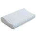Silqui Small Neck Memory Foam Contour Pillow (Size 15.75 x 9.25 x 2.75), Thin Low Profile, Helps Facilitate Proper Alignment for Zen Relaxation, Uses: Neck, Back, Lumbar, Travel, Children, Toddlers
