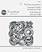 Dritz Home 44389 Grommet Kit, 10 Sets with Tools, 7/16-Inch, Zinc-Plated Brass , Silver