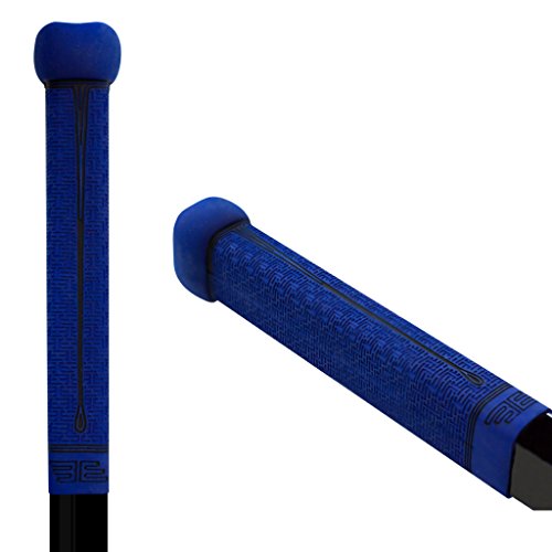 Buttendz Flux Z Hockey Stick Replacement Grip (Blue/Black Drip)