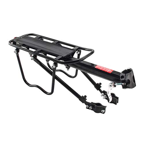 GBZZ Bicycle Rear Rack, Bike Cargo Racks Bicycle Pannier Rack Mountain Carrier Rear Rack Seat Load Luggage Rack