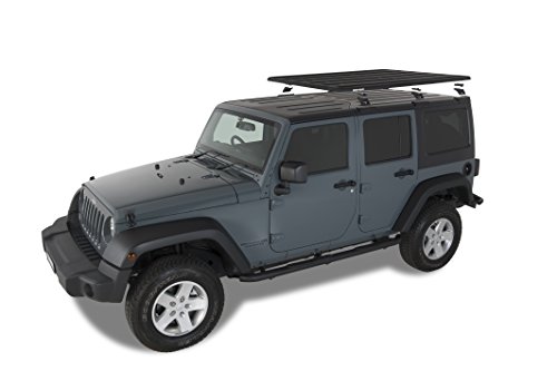image for Rhino Rack Pioneer Platform Rack for Jeep JK 4DR, 72 x 57-Inch