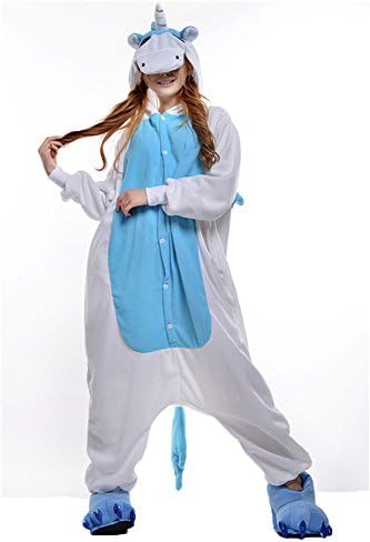 Xqmdress Adult Unisex Animal Pajamas Cosplay Lounge Wear Costume Cartoon Onesie