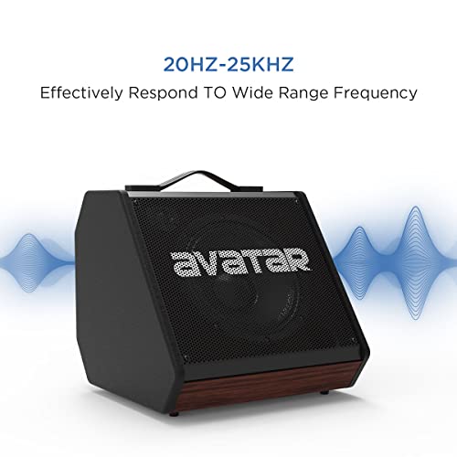 HXW DM30 Electric Drum Amp 30 Watt Bluetooth Personal Monitor Dual