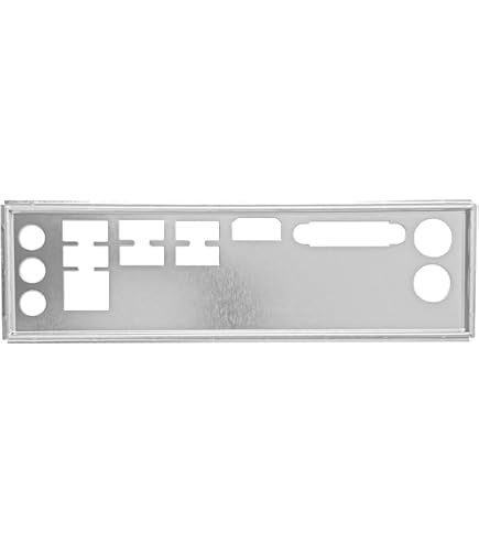 I/O Shield Backplate Per MSI B450M MORTAR TITANIUM - Aperto Mai Usato - 5