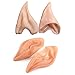 AISHNE Latex Fairy Pixie Elf Ears Cosplay Accessories Halloween Party Latex Soft Pointed Prosthetic Tips Ear 2 Different Pair