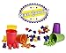 Counting/Sorting Bears Toy Set with Matching Sorting Cups in Storage case - Best Fun Educational Toy for Kids Ages 3 and up - for Learning, STEM Education, Mathematics, Counting & Sorting Toys