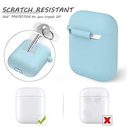 Airpods Case Cover, LELONG Soft Silicone Protective