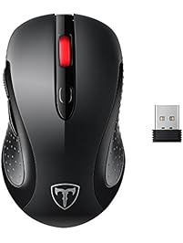 VicTsing 2.4G Wireless Mouse Wireless Optical Laptop Mouse with USB Nano Receiver, 6 Buttons,5 Adjustable DPI Levels,15 Months Battery Life