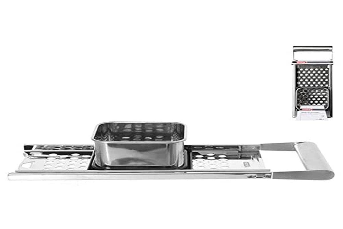 Home Machine Gnocchi With Open Holes, Stainless Steel, 12 x 32 x 8 cm