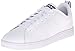 adidas NEO Women's Advantage Clean VS W Casual Sneaker,White/White/Black,8 M US