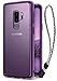 Ringke Fusion Compatible with Galaxy S9 Plus Case Ergonomic Transparent (Drop Defense) PC Back Drop Protection Shock Absorption Cover for Galaxy S 9 Plus (2018) - Orchid Purple