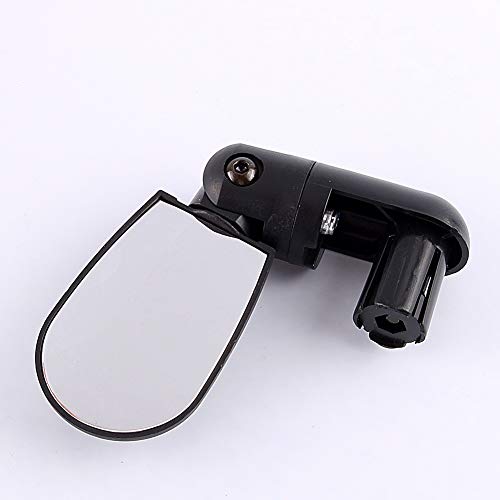 Wolfgo Handlebar Mirror - New Mini Rotate Flexible Bike Bicycle Rotatable Cycling Rear Mirror Mirror Black