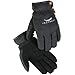 Caiman New Black Deerskin Palm, Fleece Back, Heatrac Insulated Large