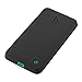 Cadorabo Case Compatible with Nokia Lumia 630 in Frost Black - Shockproof and Scratch Resistant TPU Silicone Cover - Ultra Slim Protective Gel Shell Bumper Back Skin