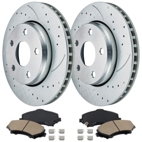 BDFHYK Front Brake Kit Compatible with Jeep Wrangler 2007-2017, Compatible with…