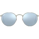Ray-Ban Unisex Rb3447 Round Metal Round Sunglasses